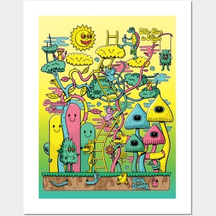 Trippy Friends Posters and Art